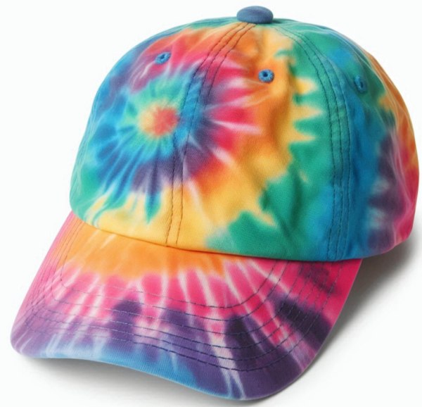 Tie-dye hat